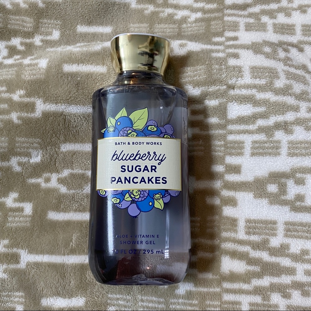 Bath & Body Works Blueberry Sugar Pancakes Shower Gel
